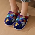 thumbnail image 7 of Kids Dragon Wings Of Fire Slippers Anti-slip Fluffy Fuzzy House Slippers Warm Soft Plush Winter Fluffy House Shoes for Boys Girls, 7 of 7