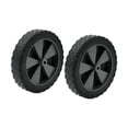 thumbnail image 4 of Almencla Roue de Chariot Pliable Accessoire Pièces de Rechange Robuste 5 Pouces pour Chariot de Camping, 4 of 8