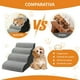 thumbnail image 3 of Escalera para Mascotas de 4 Niveles, Esponja de Alta Densidad, Extraíble y Lavable, Escalera para Perros para Cama y Sofá, Fácil Montaje, Rampa para Perros para Cama, 3 of 7