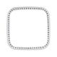 thumbnail image 1 of Smart Watch Shell Silver Protective Case with Drop Resistant Design, Lightweight and Durable, Easy Installation, Scratch and Damage Protection, 1 of 5