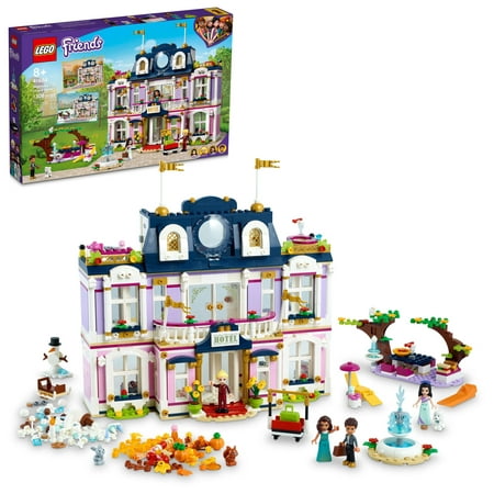LEGO Friends Heartlake City Grand Hotel 41684 Building Toy; Includes 4 Mini-Dolls (1,308 Pieces)