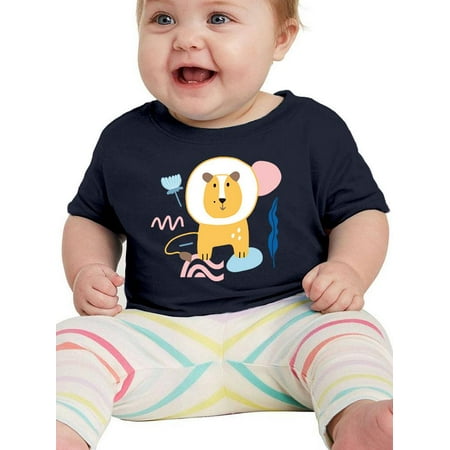 

Funny Astronaut Lion T-Shirt Infant -Image by Shutterstock 6 Months