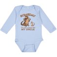 thumbnail image 3 of Inktastic Someday I'll Rock a Beard Like My Uncle-bearded Dragons Boys or Girls Long Sleeve Baby Bodysuit, 3 of 5