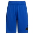 thumbnail image 5 of Boys 8-20 adidas Essential Performance Shorts in Regular & Husky Color: Semi Blue Bursturst Size: MEDIUM, 5 of 5