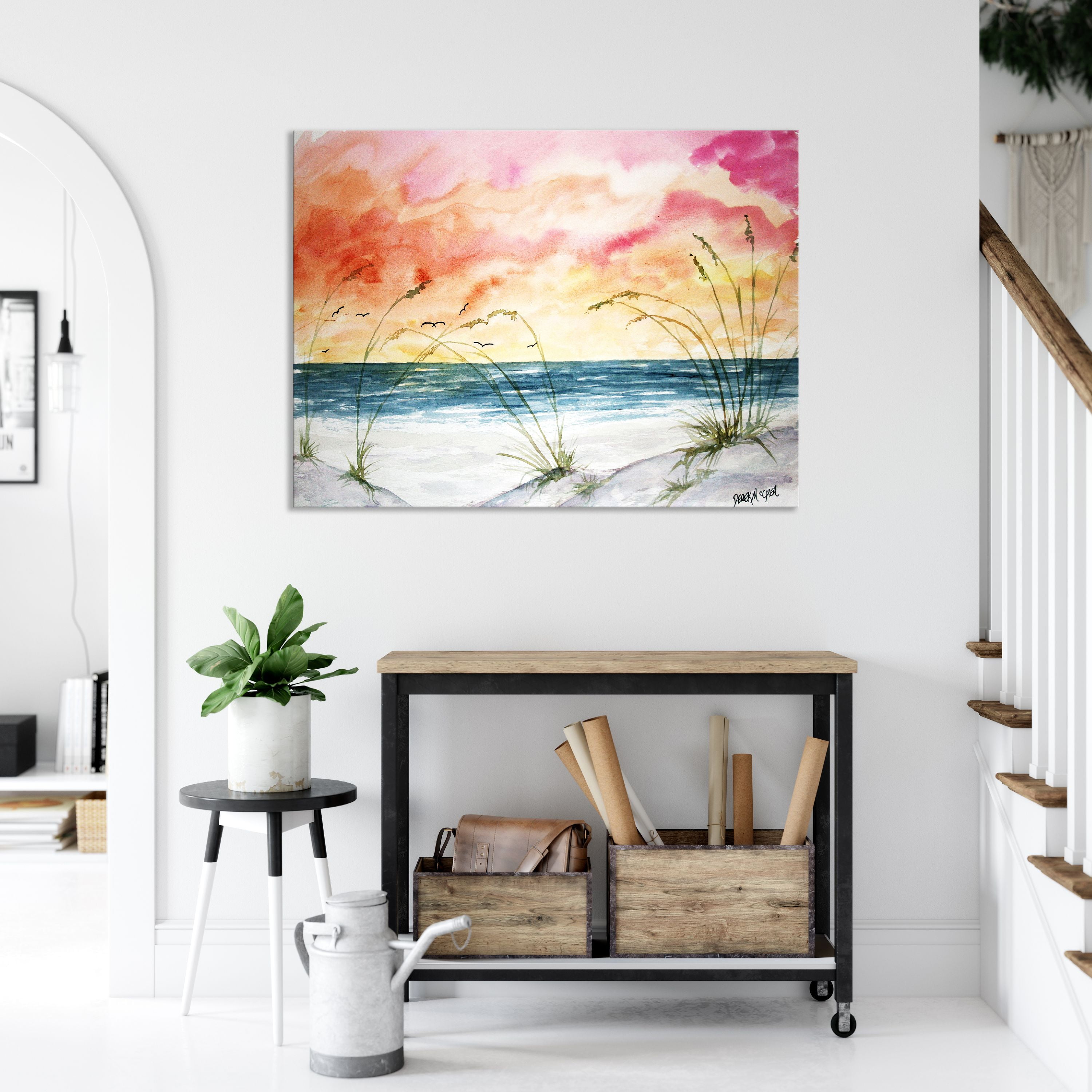 ArtWall Derek Mccrea Abstract Seascape Wall Art