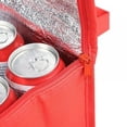 thumbnail image 4 of Sac de Livraison de Nourriture Isolé en Nylon Robuste Grande Capacité avec Isolation - Parfait pour Réchauffer les Aliments Chauds Ou Froids à la Maison 11*5.5*6.7”, 4 of 5