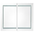 thumbnail image 3 of vidaXL Bathroom Cabinet Mirrored Bathroom Vanity Wall Mounted Medicine Cabinet, 3 of 8