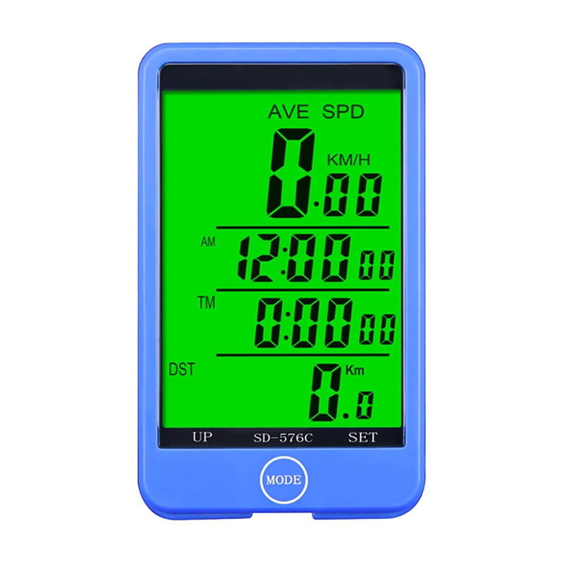 Bike Bicycle Cycling Computer LCD Odometer Speedometer Stopwatch Speed meter 