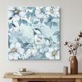 thumbnail image 2 of wall26 Canvas Print Wall Art Watercolor Effect Bluebird Among Daisies Animals Wildlife Illustrations Modern Art Rustic Scenic Colorful Farmhouse/Country for Living Room, Bedroom, Office - 16"x16, 2 of 5