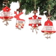 thumbnail image 2 of Wosthever Decoraciones para árboles de Navidad Diseño de escena Decoración Festival Colgante Adorable DIY Artesanía de Adornos de Navidad Kits de decoración para fiestas Copo de nieve Wosthever HA070126-02, 2 of 6