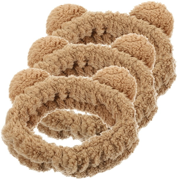 3 uds. Diademas con orejas de oso, diadema de maquillaje, diademas para lavado de cara, diademas de Spa