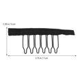 thumbnail image 3 of Shisuyan Wig Net Clip Black 20Pcs 2.8x1.2x0.08in, 3 of 8