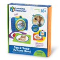 thumbnail image 2 of Learning Resources de Aprendizaje Ver y Tomar instant&aacute;neas Juego de combinaci&oacute;n de b&uacute;squeda del Tesoro, Habilidades motoras Gruesas Juguete para ni&nti Learning Resources NA, 2 of 9