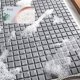 thumbnail image 3 of Alfombra de ducha 72 x 38 cm gris antideslizante con ventosa para adsorber en suelo liso para bañera y baño Sincero Electrónica, 3 of 5