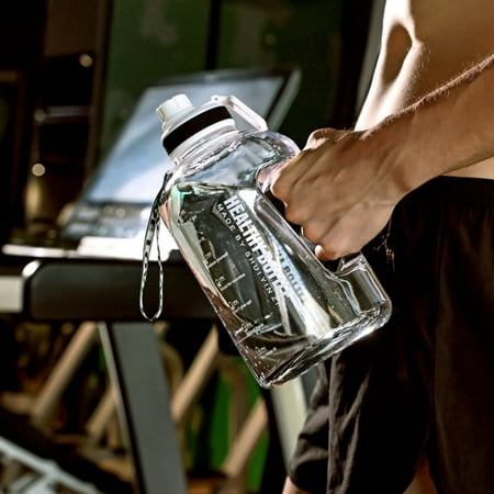 

GROFRY 2200ml Water Bottle Leak-proof Healthy PP Fashion Drinking Water Jug for Office
