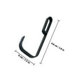 thumbnail image 2 of CATIEBYE 5Pcs Black Metal Tree Stand Strap Hangers Hook for Outdoor Hunting Equipment Storage, 2 of 8