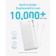 thumbnail image 5 of Anker Power Bank, 20,000mAh Portable Charger with Built-in USB-C Cable, 5 of 5