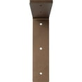 thumbnail image 3 of Ekena Millwork 2"W x 8"D x 8"H Hamilton Steel Bracket, Hammered Dark Bronze, 3 of 11