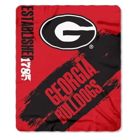 - Georgia Bulldogs Painted Fleece Throw