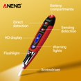 thumbnail image 4 of ANENG LCD Digital Display Voltage Test Pen Voltage Detector Tester (Red), 4 of 9