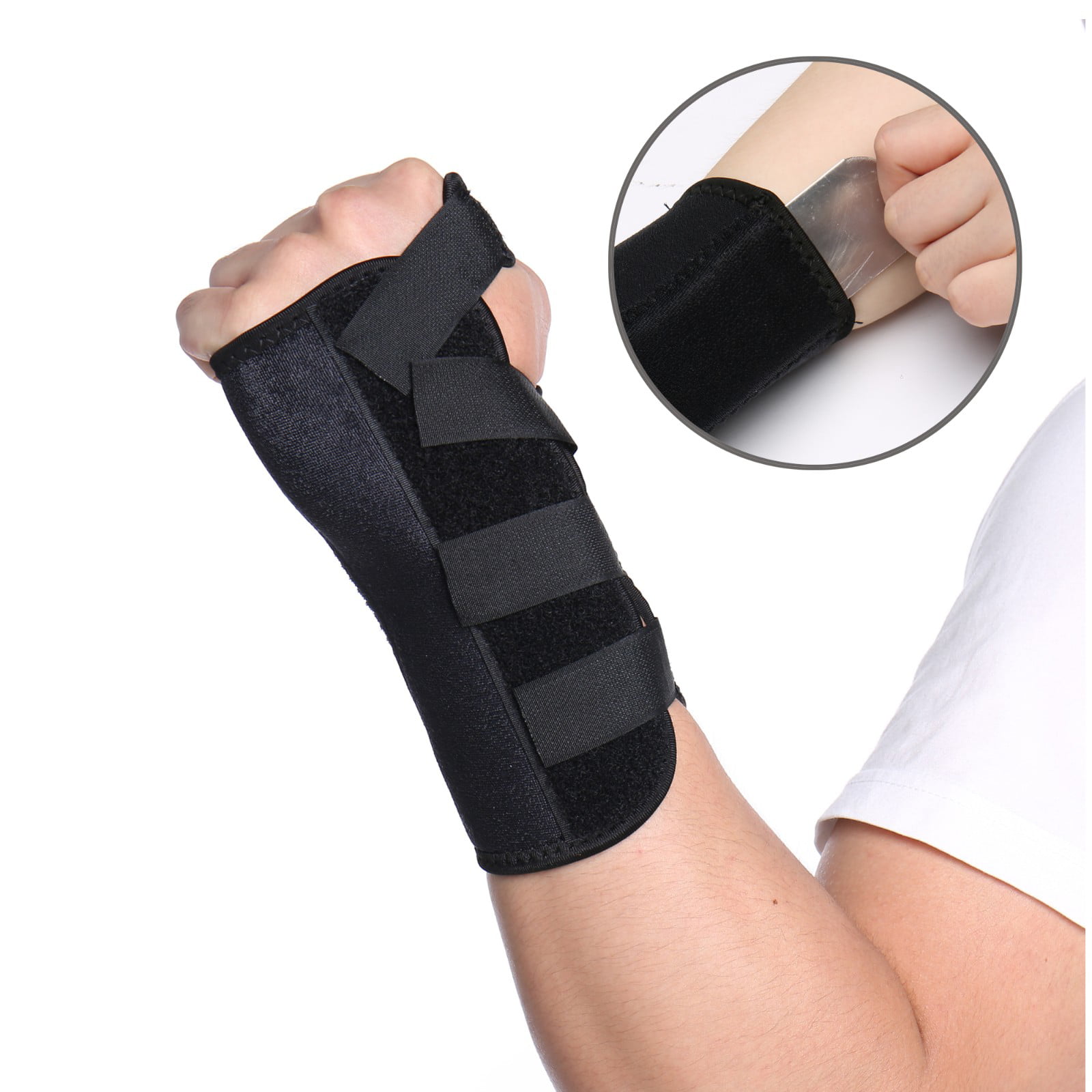 Breathable Hand Protector Wrist Brace Support Carpal Tunnel Splint Sprain Gym 2X 