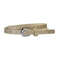 thumbnail image 5 of sunsanly Kids Belt Multi Holes Design Adjustable Length Waistband Jeans Dress Faux Leather Belt Sequin Decorated Accessory, 5 of 8