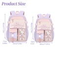 thumbnail image 3 of ZMKIAG 15 Inch Cute Kawaii Laptop Backpack – Y2K Aesthetic Travel Bag Rucksack, Water-Resistant Daypack for Work, College, Computer – Suitable for Men & Women, 3 of 9