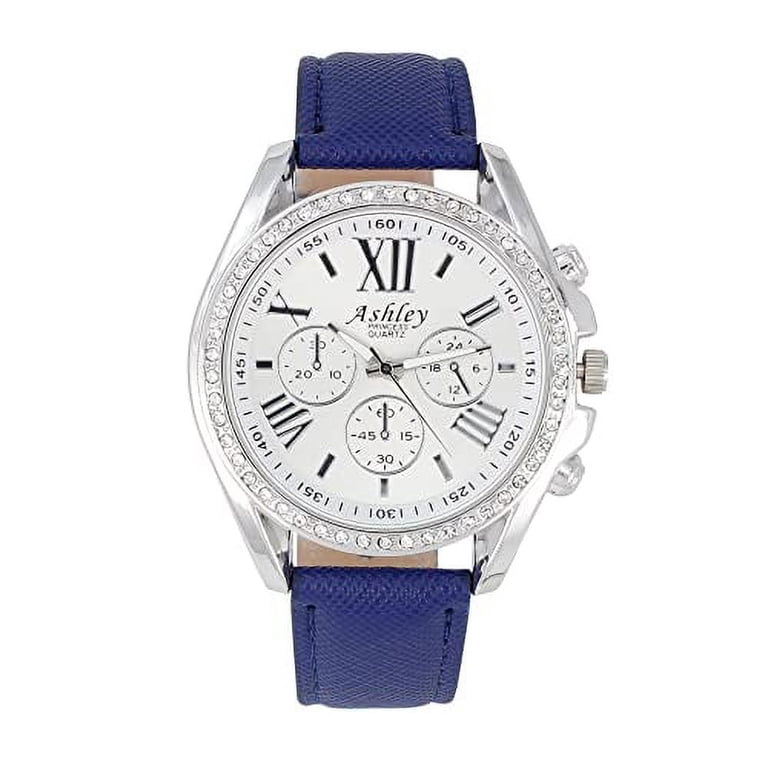 Ashley Princess Women's Easy Reader Colorful Watch Matching with