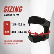 ACE Brand Adjustable Dual Knee Strap, Upper and Lower Support