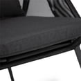 thumbnail image 5 of Greemotion Alverta 2-Piece Black Outdoor Fabric Mesh Foldable Chair, 5 of 7