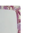 thumbnail image 3 of Ambesonne Vintage Tulips Fitted Sheet, Retro Boho Flowers, Queen Size, Magenta Pale Lilac Cream, 3 of 5