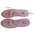 thumbnail image 3 of Flat Feet Arch Soft Support Shoe Insole Pad Breathable Elastic Massage Sponge Shoe Inlay Women, 3 of 9