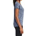 thumbnail image 3 of Mafoose Women's Electric Heather Sporty Tee True Navy Electric 2X-Large, 3 of 5