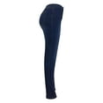 thumbnail image 5 of LoyisViDion Woman Pants Clearance Fashion Women'S Pocket Pants Solid Jeans Casual Pants Low Waist Trousers Blue 12(XXL), 5 of 7
