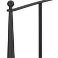 thumbnail image 3 of Bowery Hill Modern Metal Full Queen Spindle Headboard in Powder-Coated Black, 3 of 5