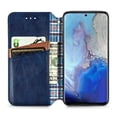 thumbnail image 5 of Case for Samsung Galaxy S20 Plus Flip Cover Wallet Flip Cover Magnetic Protective - Blue, 5 of 5