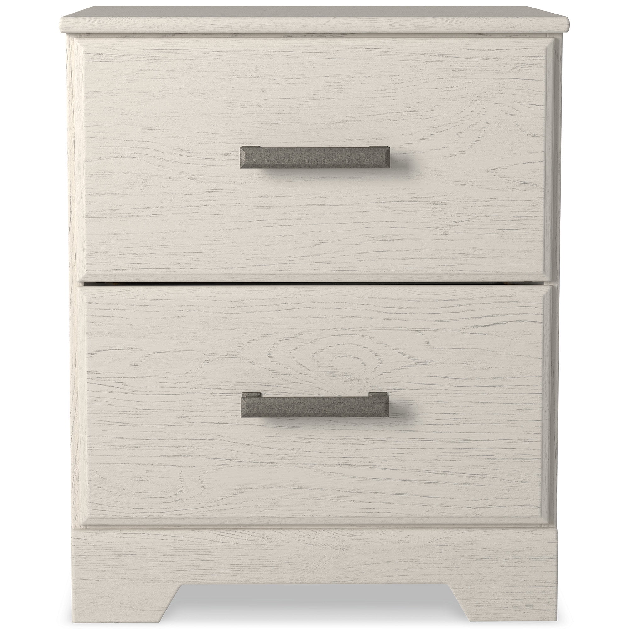 Signature Design by Ashley Casual Stelsie 2 Drawer Nightstand, White