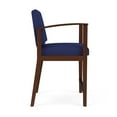 thumbnail image 3 of Pemberly Row Reception Hip Chair in Walnut/Open House Cobalt, 3 of 3