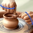 thumbnail image 3 of Pottery Clay Cutting Wire Tool with Comfortable Grip for Ceramic Art Sculpture, 3 of 11