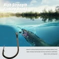 thumbnail image 5 of 200Pcs/Box Metal Fishhook 10 Sizes Heavy Duty Barbed Fishing Hook Freshwater Saltwater Bass Trout Walleye Fishing Accessories, 5 of 7