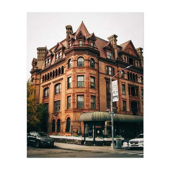 Bed-Stuy Architectural 01 - Brooklyn New York Photography Unframed Wall Art Print 8 x 10 inches