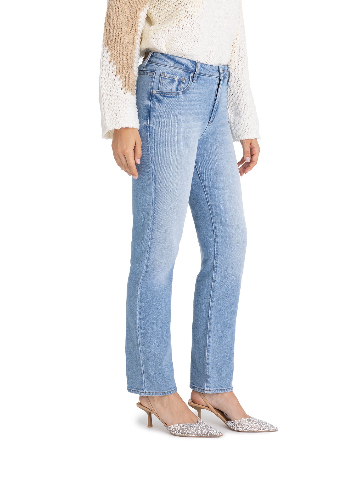 Jordache Women's High Rise Straight Jeans, Sizes 2-22
