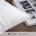 thumbnail image 2 of Throw Pillow Insert, Hypoallergenic Stuffer Pillow Inserts Decorative Rectangle Premium Sham Pillow Forms for Sofa Couch Bed 12x20 Inch White, 2 of 7