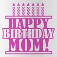 thumbnail image 2 of CafePress - Happy Birthday Mom Stainless Water Bottle 1 - Stainless Steel Water Bottle, Sports Bottle, 1.0L, 2 of 5