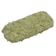 thumbnail image 4 of Home Weavers Bell Flower Collection Bathroom Rug 100% Cotton Fabric Tank Cover, Soft Absorbent Bath Rugs, Machine Washable, Toilet Tank Lid Cover for Bathroom, 10"x22" Tank Cover, Green, 4 of 9