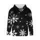 thumbnail image 4 of Sudadera con capucha para hombre, informal, con cordón, estampado navideño, deportiva, blusa de poliéster, 4 of 4