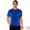 Royal Blue, variant on DARING DIVA Men's Velvet Crew Neck Short Sleeve Tee Tops Disco Velour T Shirts S Black