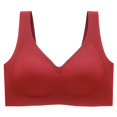 thumbnail image 1 of Plebaso Women's Wireless T Shirt Bras Seamless Full Coverage Bralettes Ladies Wide Strap Everyday Bras, 1 of 7