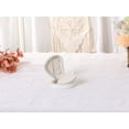 thumbnail image 6 of REGALWOVEN Travel Accessory Box for Women, Mini Heart-shaped Portable PU Leather Accessory Organizer Case White, 6 of 7