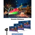thumbnail image 3 of Luces de proyector navideñas Yivsen Laser Outdoor Black, 3 of 5